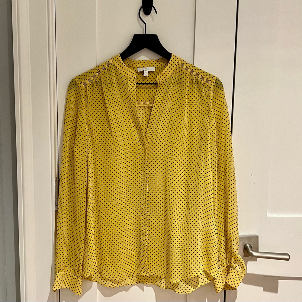 Joie Mintee G Silk Blouse - Size S